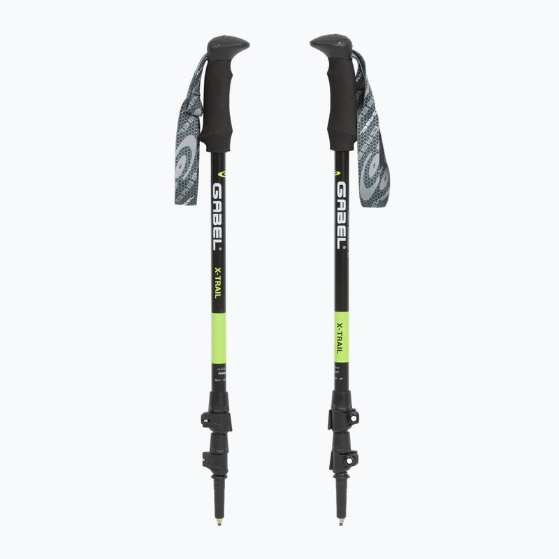 Nordic walking hole GABEL X-Trail lime 5