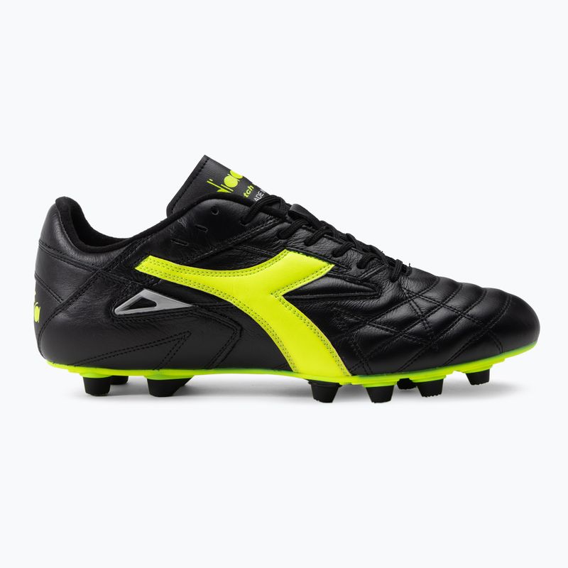 Pánské kopačky Diadora Match Winner RB Italy LT MDPU black-green DD-101.172363-C0004 2