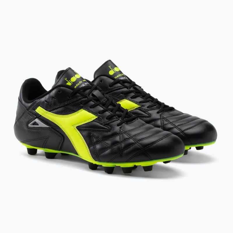 Pánské kopačky Diadora Match Winner RB Italy LT MDPU black-green DD-101.172363-C0004 5