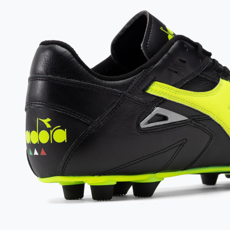 Pánské kopačky Diadora Match Winner RB Italy LT MDPU black-green DD-101.172363-C0004 9