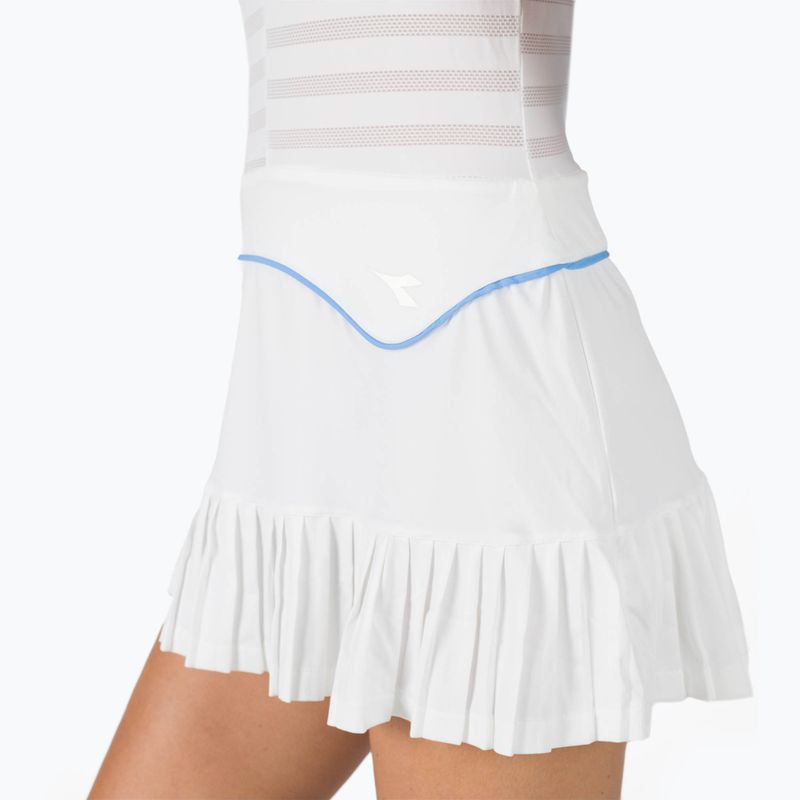 Tenisové šaty Diadora Clay L. 20002 bílá DD-102.172956 4