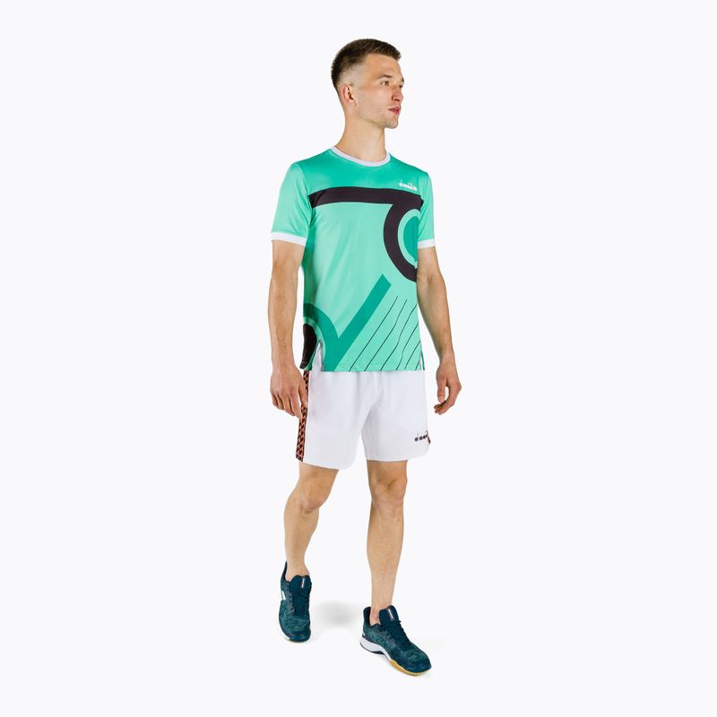 Pánské tenisové tričko Diadora Clay 70440 green 102.174120 2