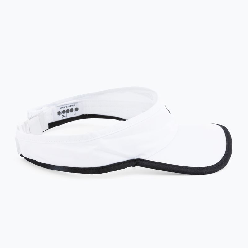 Tenisový kšilt Diadora Visor bílý DD-103.172935-C0351 4