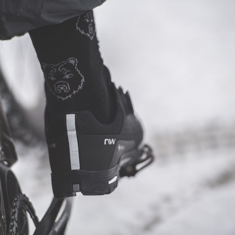 Pánská cyklistická obuv Northwave X-Trail Plus GTX černá 9