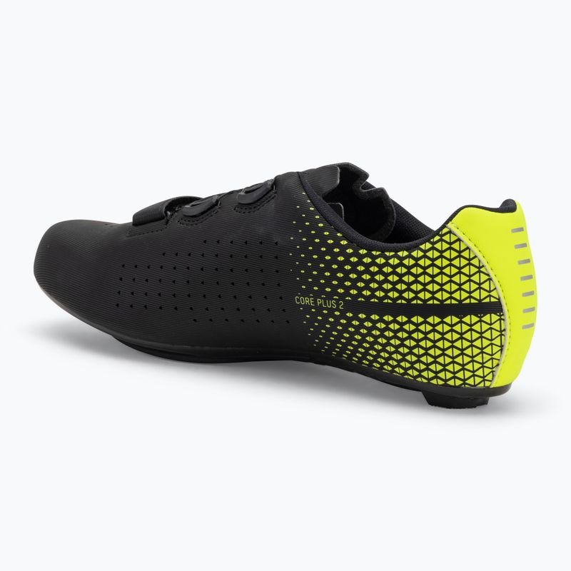Pánské cyklistické tretry Northwave Core Plus 2 black/yellow fluo 3