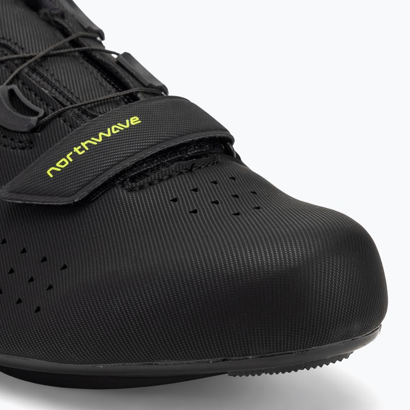 Pánské cyklistické tretry Northwave Core Plus 2 black/yellow fluo 7
