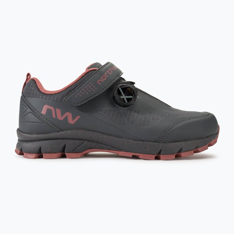 Dámské MTB cyklistické boty Northwave Corsair dark grey/pink 2