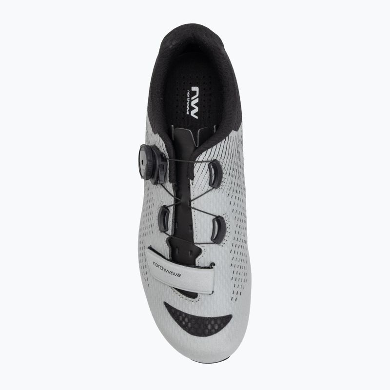 Pánské silniční boty Northwave Storm Carbon 2 silver/reflective 5