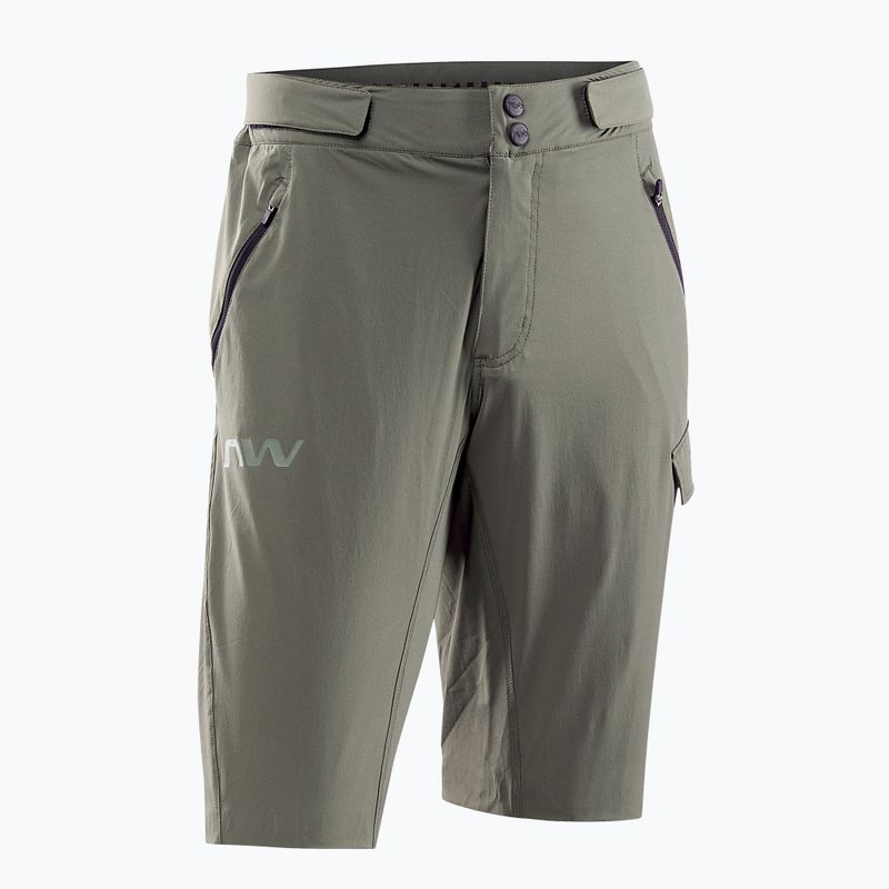 Northwave Escape Baggy pánské cyklistické kraťasy zelené 89221035