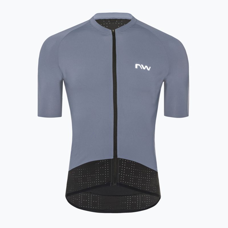 Pánský cyklistický dres Northwave Essence SS 80 šedý 89221013