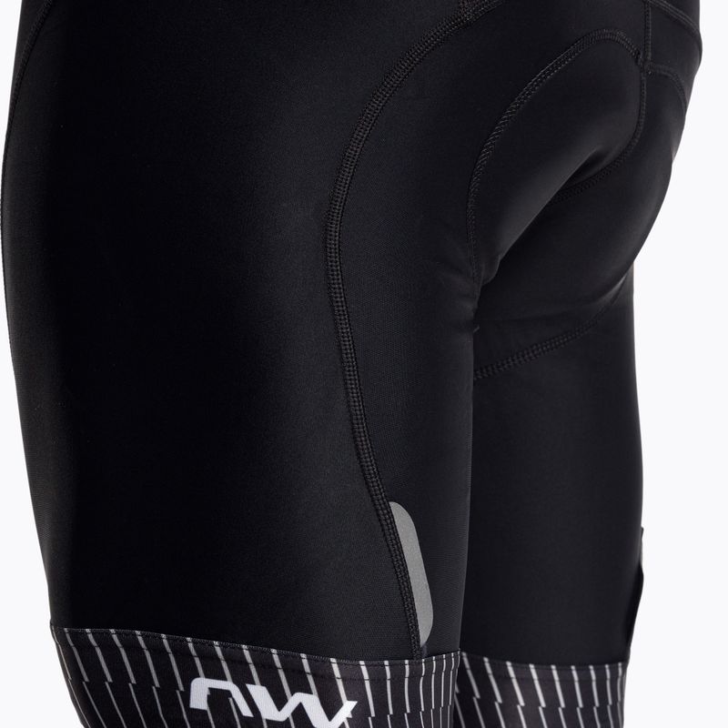Pánské šortky Northwave Origin Bibshort black-grey 89221020 3
