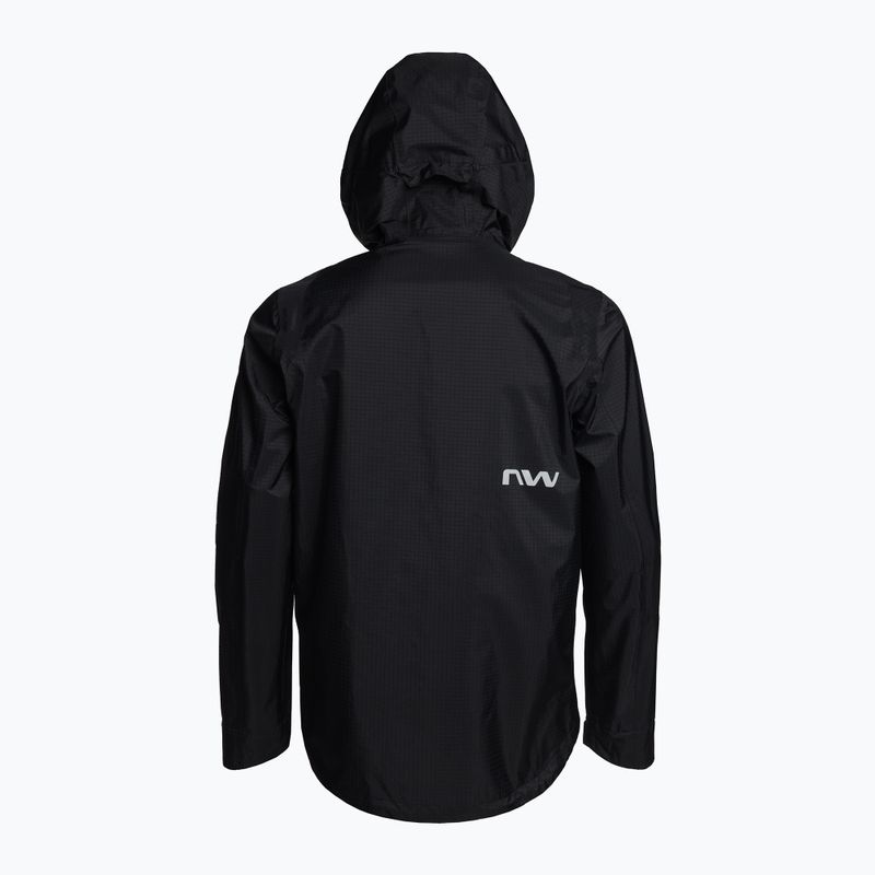 Pánská cyklistická bunda Northwave Noworry Pro Hardshell 10 černá 89221087_10 2