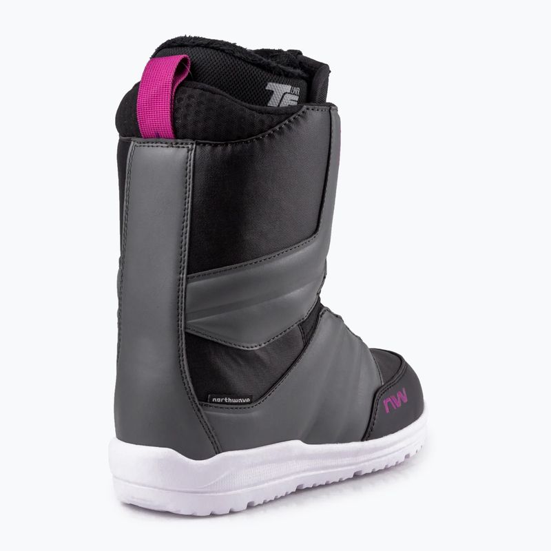 Dámské snowboardové boty Northwave Helix Spin černo-šedá 70221401 11