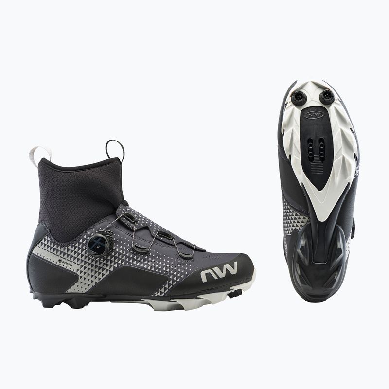 Pánská MTB cyklistická obuv Northwave Celsius Xc GTX šedá 80204040 12