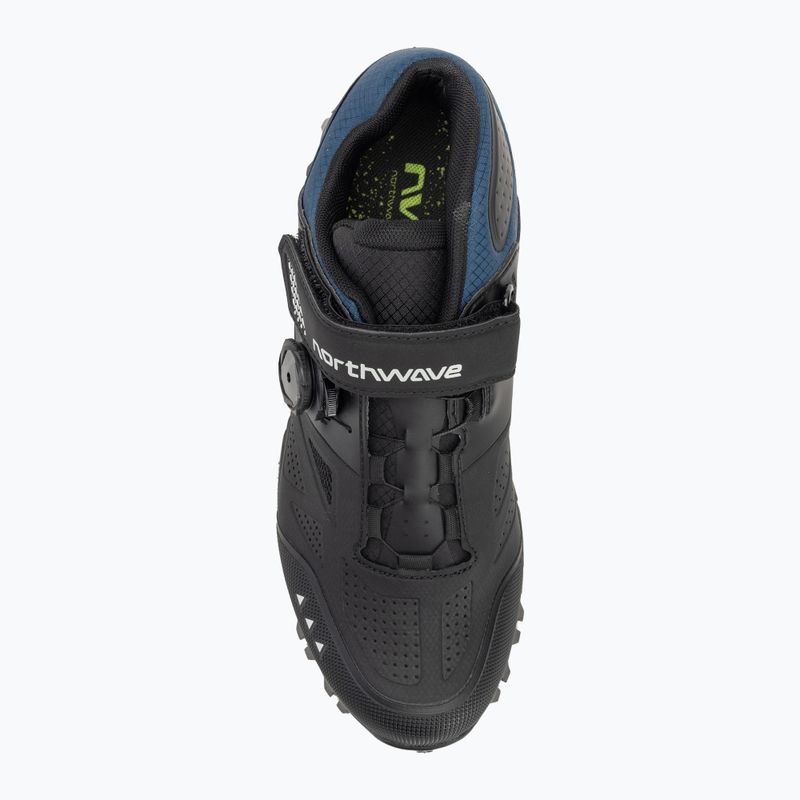 Pánské MTB cyklistické boty Northwave Enduro Mid 2 black/deep blue 5
