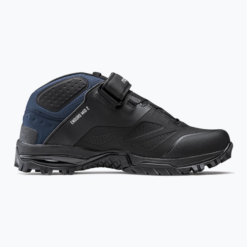 Pánské MTB cyklistické boty Northwave Enduro Mid 2 black/deep blue 2