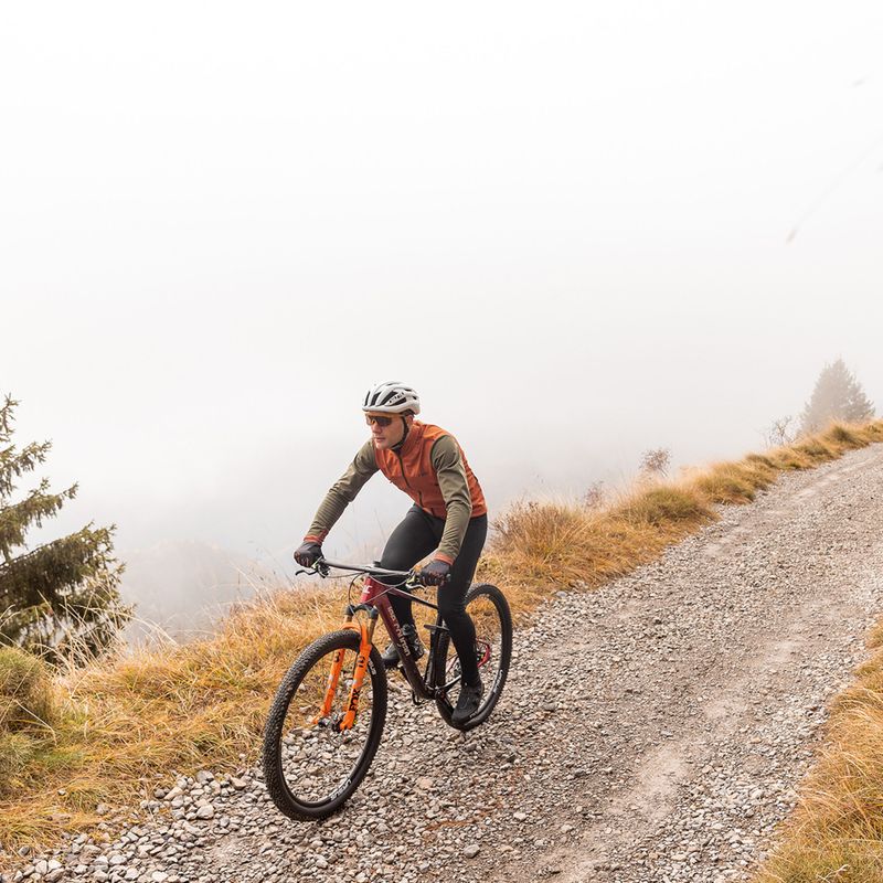 Pánská cyklistická bunda Northwave Extreme 2 skořicová / lesní zelená 2