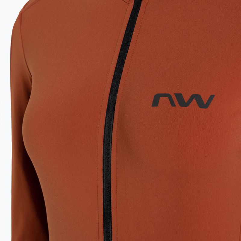 Dámský cyklistický dres Northwave Fahrenheit Jersey cinnamon 3