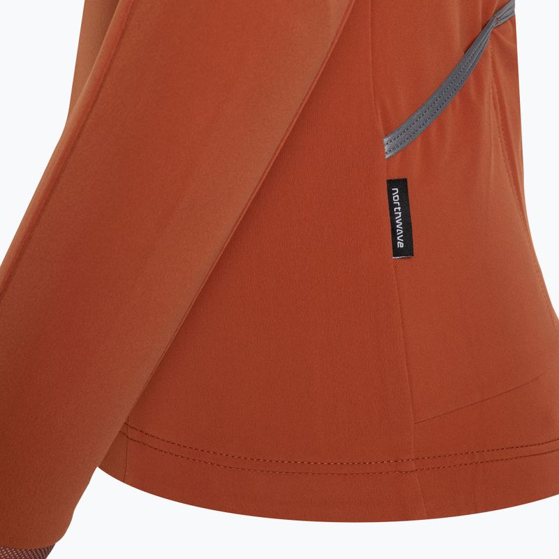 Dámský cyklistický dres Northwave Fahrenheit Jersey cinnamon 4