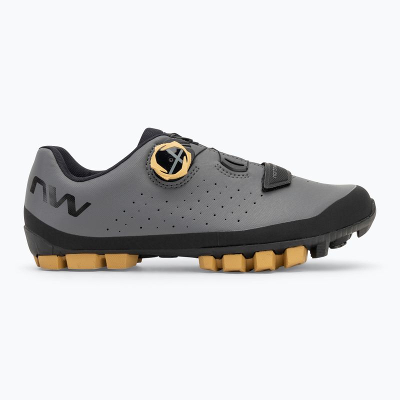 Pánské MTB cyklistické boty Northwave Hammer Plus dark grey/honey 2