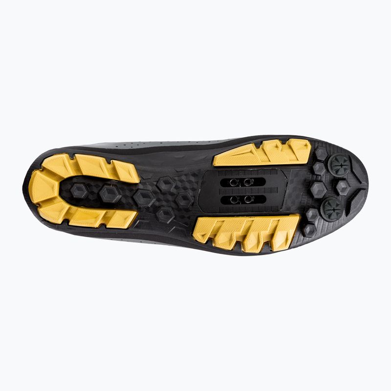 Pánské MTB cyklistické boty Northwave Hammer Plus dark grey/honey 3
