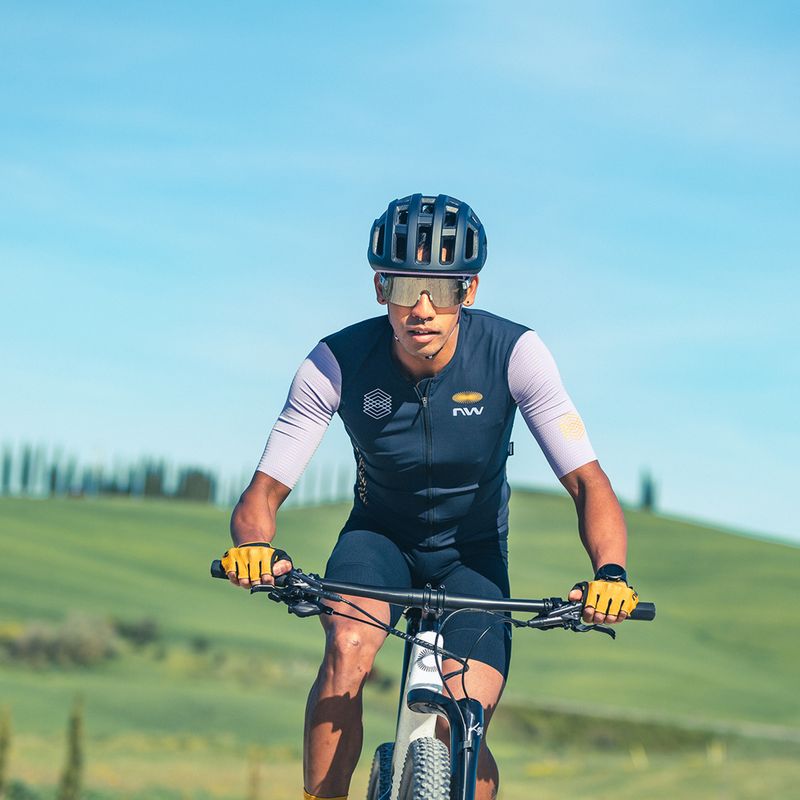 Pánský cyklistický dres Northwave Extreme Evo black/lilac 4
