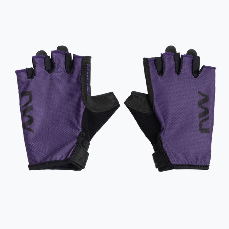 Dámské cyklistické rukavice Northwave Active Short Finger dark purple 2
