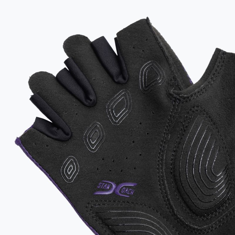Dámské cyklistické rukavice Northwave Active Short Finger dark purple 6