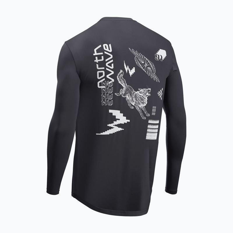 Pánský cyklistický dres Longsleeve Northwave Xtrail black 2