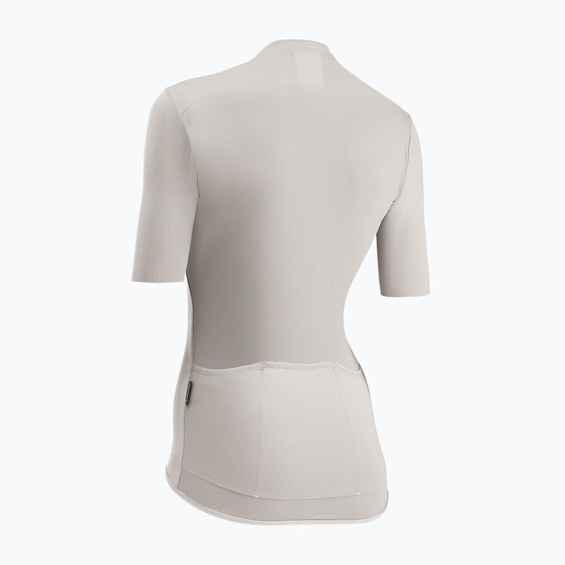 Cyklistický dres Northwave Essence Jersey light grey 2