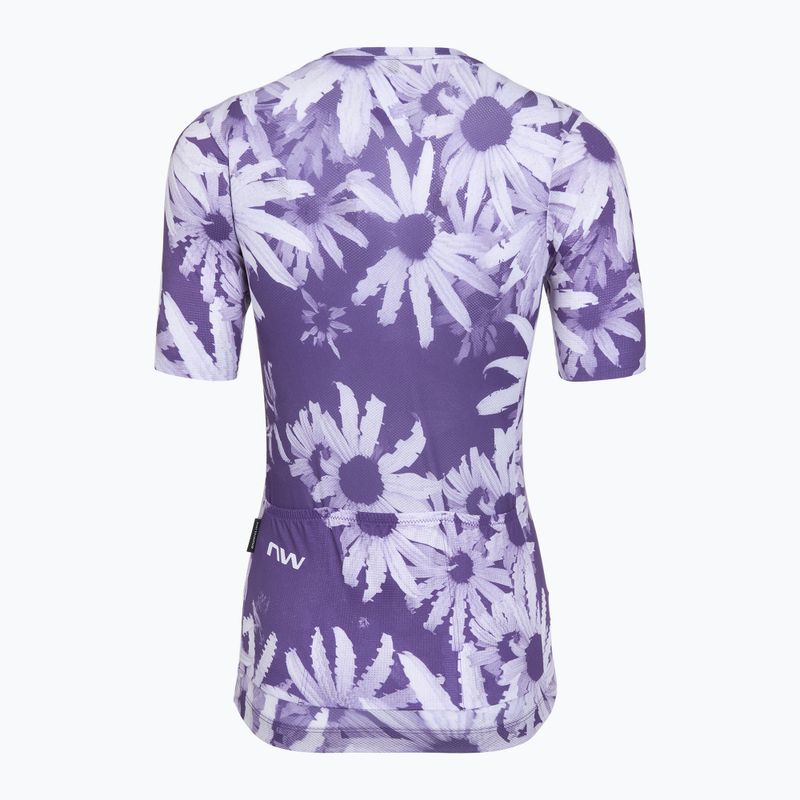 Dámský cyklistický dres Northwave Blade dark purple 2