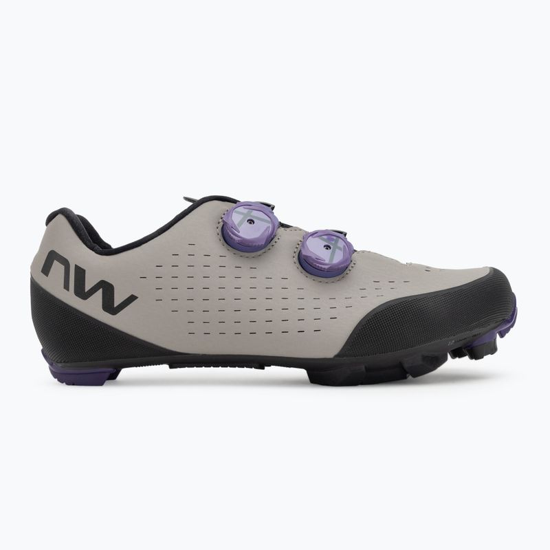 Pánské MTB cyklistické boty Northwave Rebel 3 sand/dark purple 2
