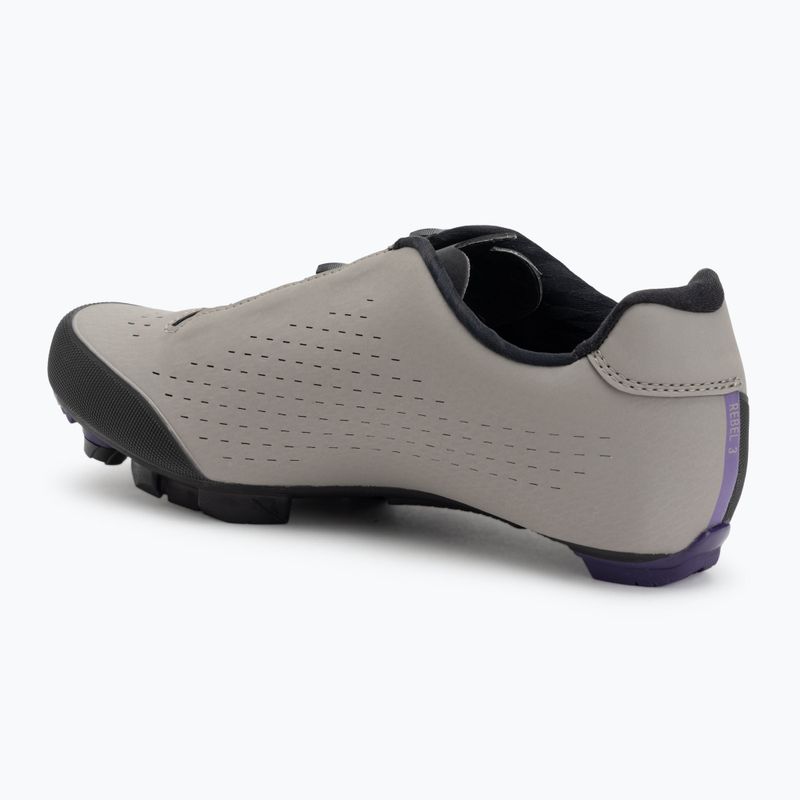Pánské MTB cyklistické boty Northwave Rebel 3 sand/dark purple 3