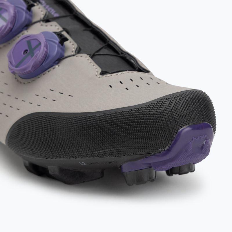 Pánské MTB cyklistické boty Northwave Rebel 3 sand/dark purple 7