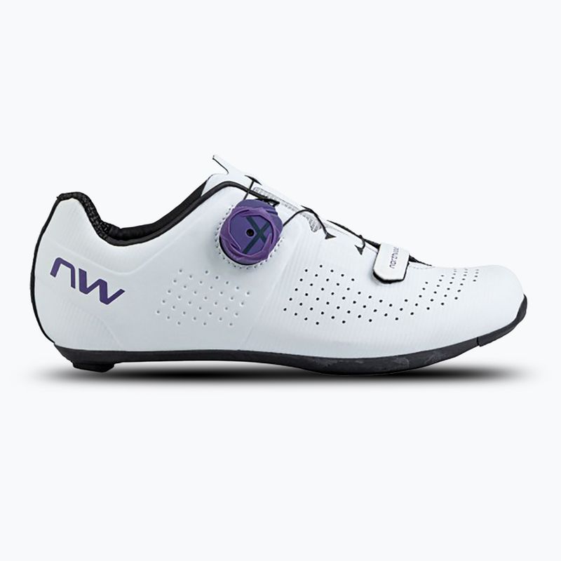 Dámské silniční boty Northwave Storm Carbon white/dark purple 8