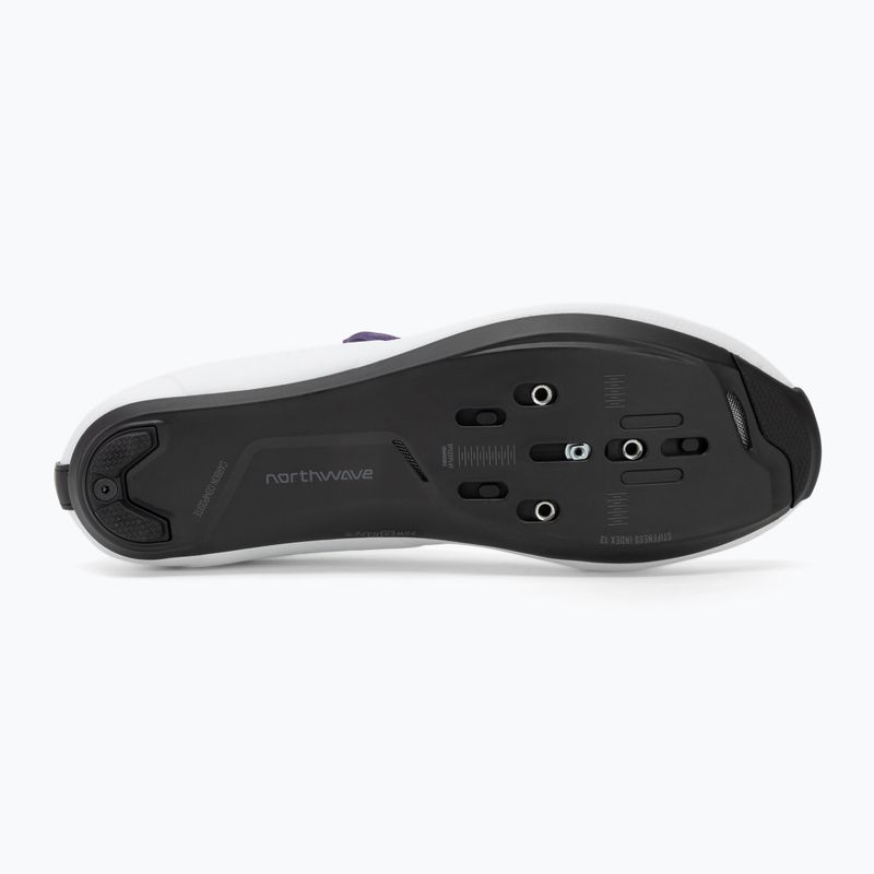 Dámské silniční boty Northwave Storm Carbon white/dark purple 4