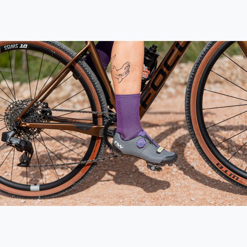 Dámské MTB cyklistické boty Northwave Razer dark grey/dark purple 5