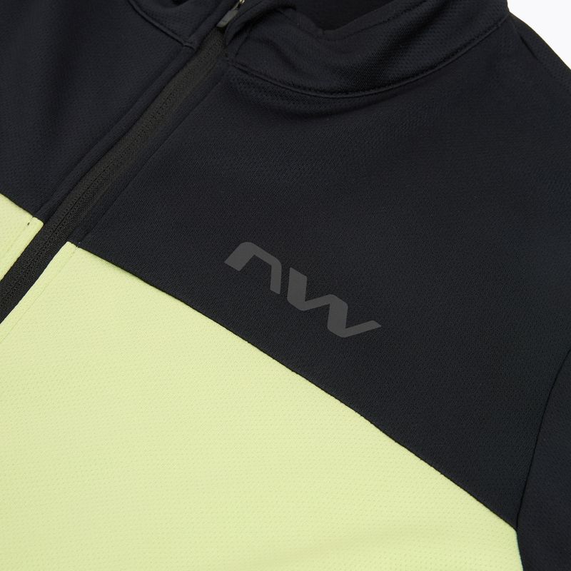 Pánská cyklistická mikina Northwave Force 2 Jersey FZ cool matcha/black 3