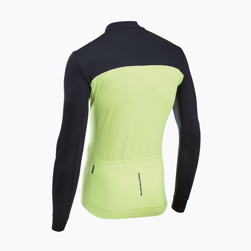Pánská cyklistická mikina Northwave Force 2 Jersey FZ cool matcha/black 2