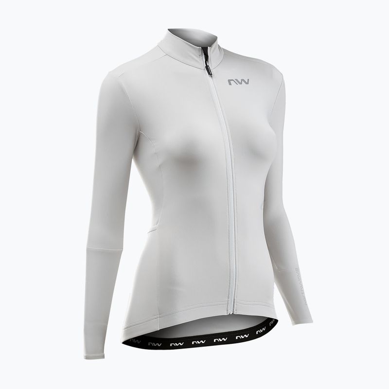 Dámský cyklistický dres Northwave Fahrenheit Jersey W light grey