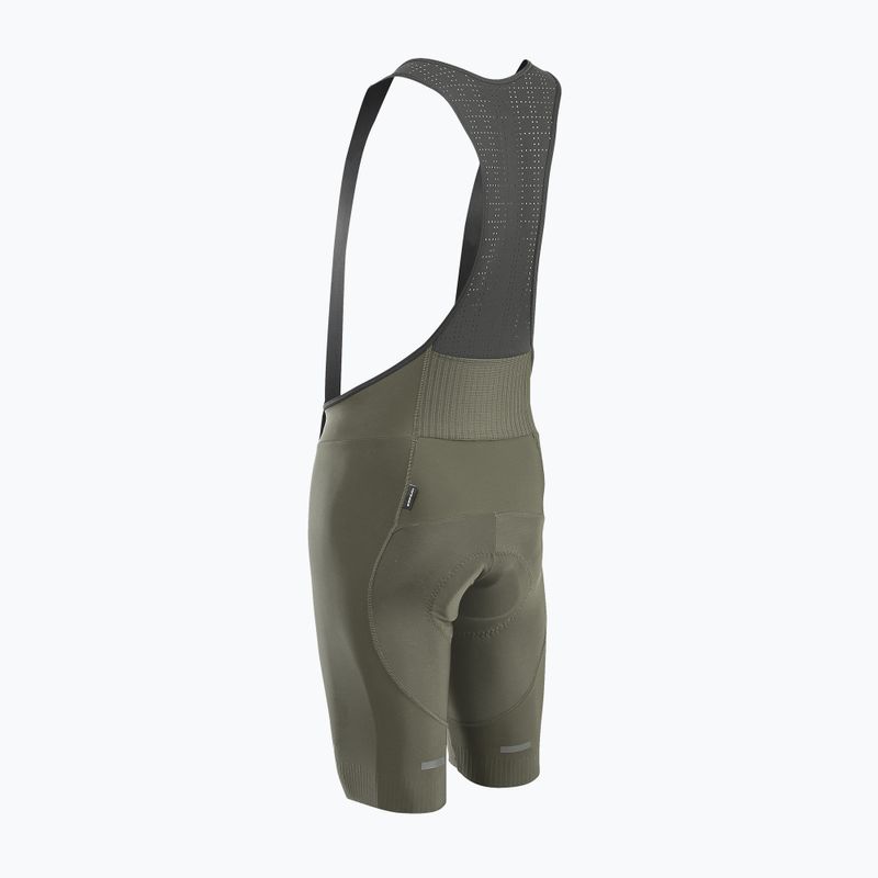 Pánské cyklistické šortky Northwave Fast Bibshort forest green 2