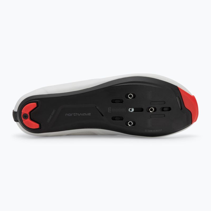 Pánské cyklistické tretry Northwave Revolution white/red fluo 4