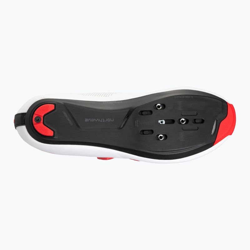 Pánské cyklistické tretry Northwave Revolution white/red fluo 10