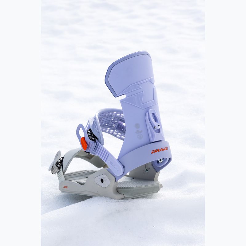 Dámská snowboardové vázání Drake Jade W lilac/white 5