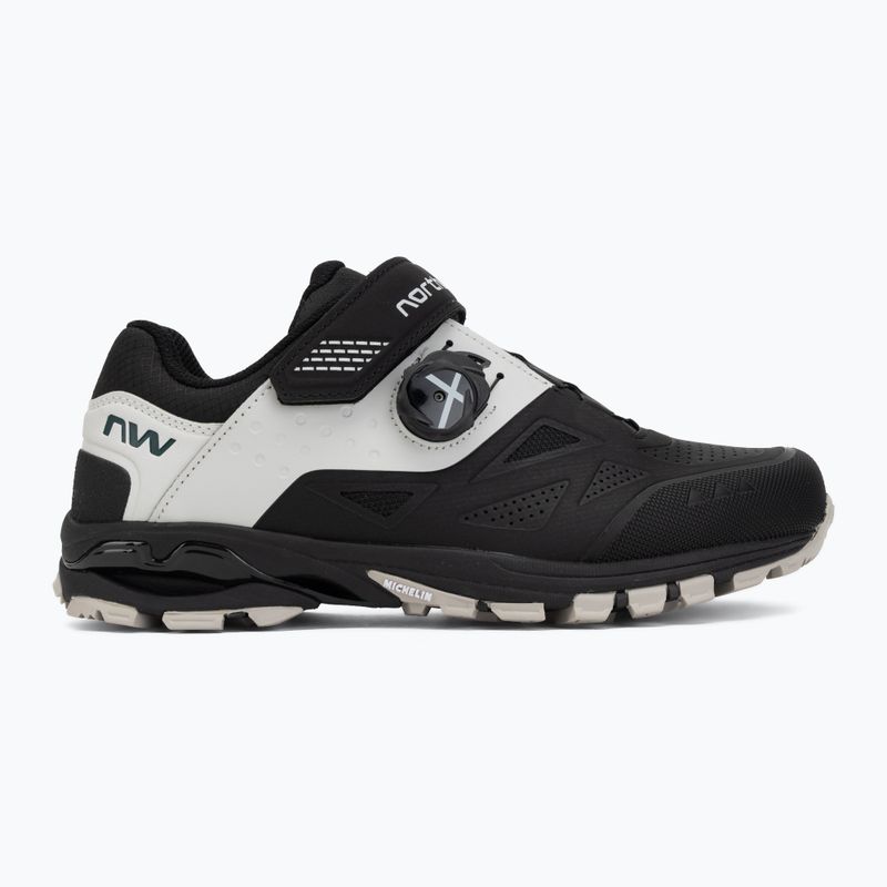 Cyklistické boty MTB pánské Northwave Spider Plus 3 black/light grey 2