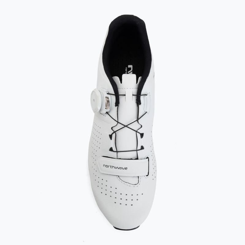Pánské cyklistické silniční boty Northwave Typhoon white 5