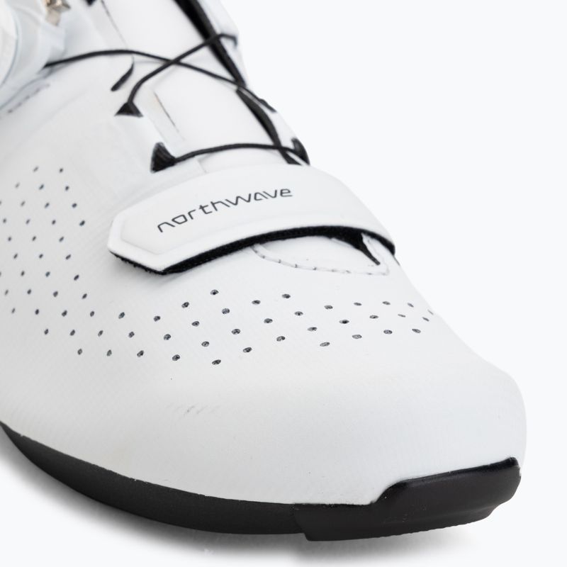 Pánské cyklistické silniční boty Northwave Typhoon white 7