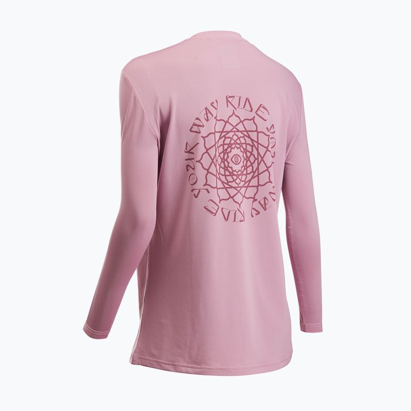 Dámské cyklistické tričko Longsleeve Northwave Xtrail dusty malva 2