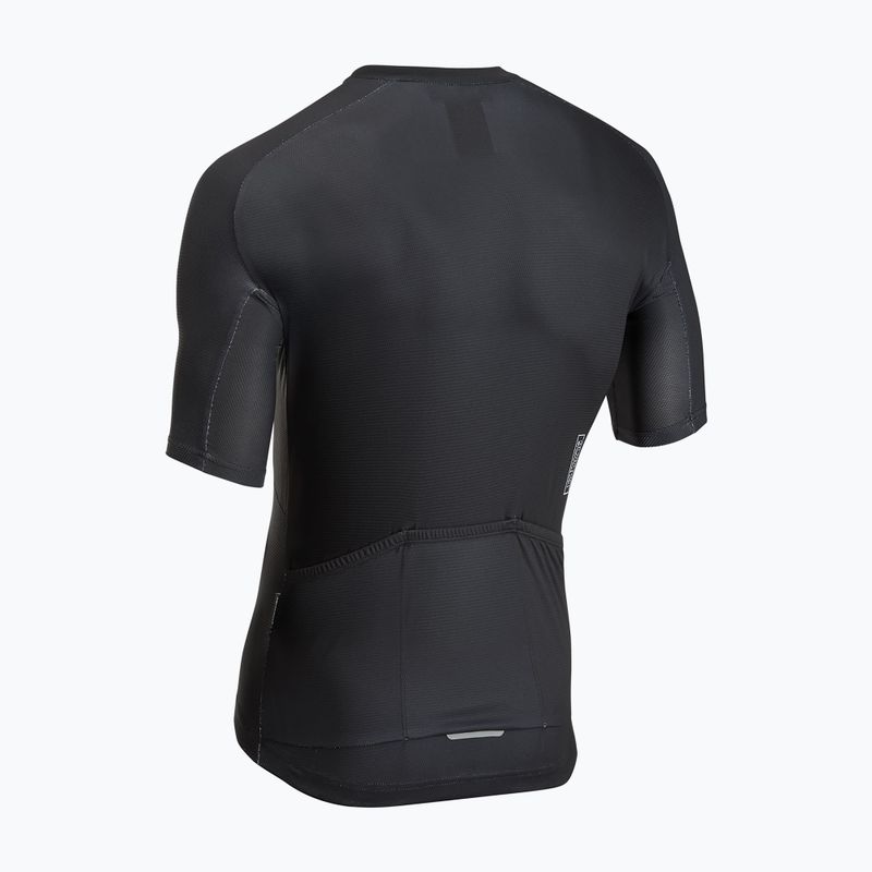Pánský cyklistický dres Northwave Force Evo black/light grey 2