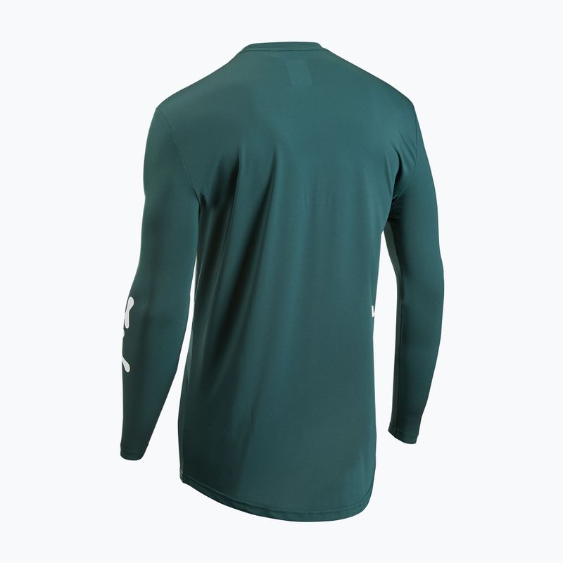 Pánské cyklistické tričko Longsleeve Northwave Xtrail petroleum/white 2